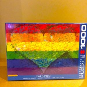 🍒3/30$.Eurographics Love & Pride! 1000-Piece Puzzle